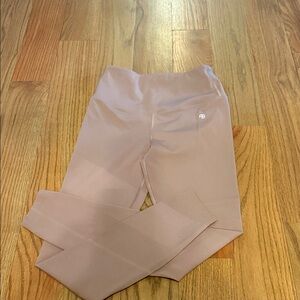 Anine Bing Girls High-Waist Leggings in Dusty Mauve